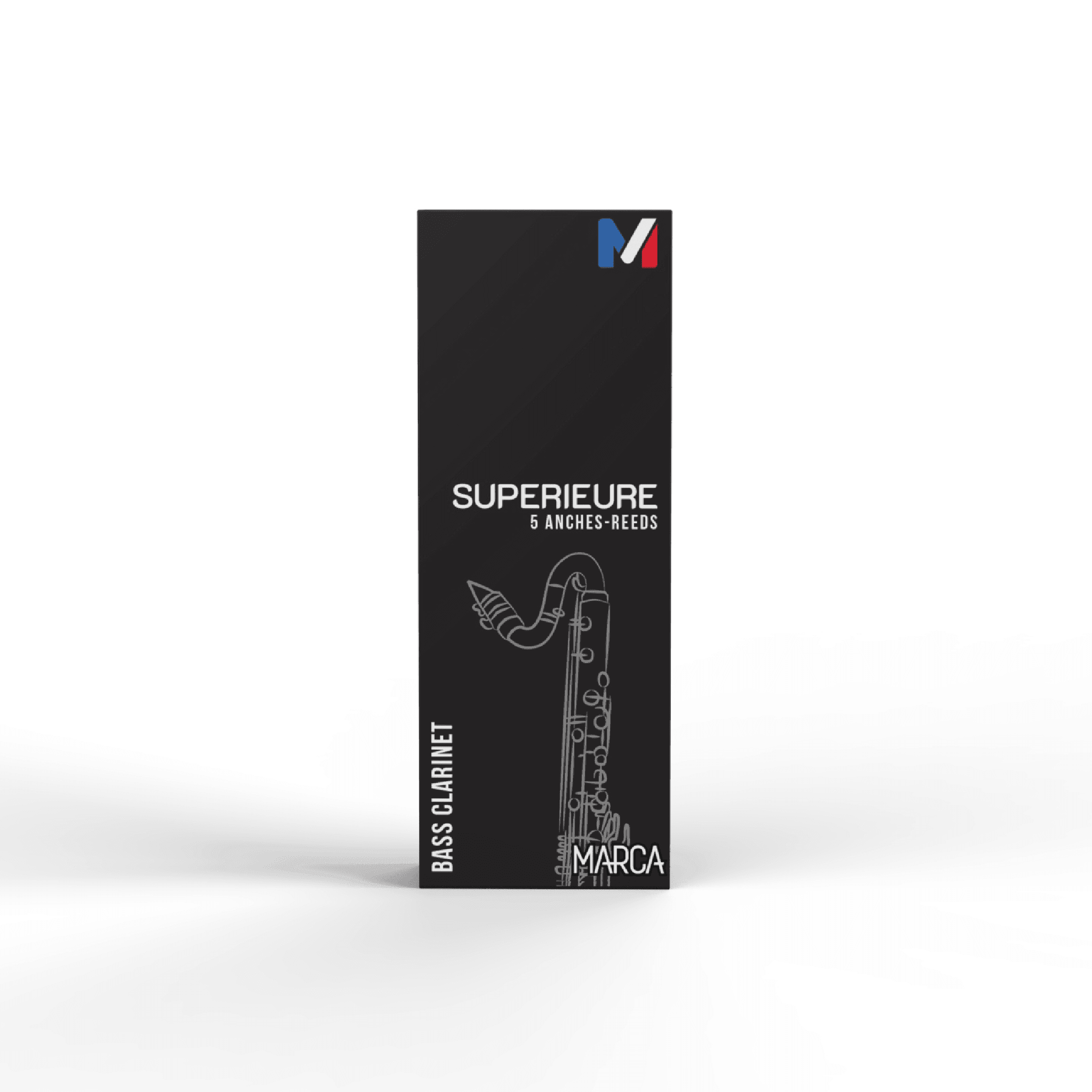5 ANCHES MARCA SUPERIEURE CLARINETTE CONTRE BASSE - MARCA