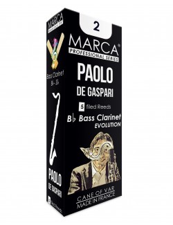 5 REEDS MARCA PAOLO DE GASPARI BASS CLARINET 2