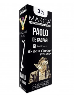 5 REEDS MARCA PAOLO DE GASPARI BASS CLARINET 3.5