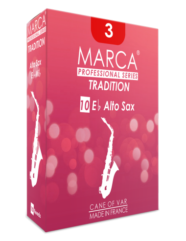 10 REEDS MARCA TRADITION ALTO SAXOPHONE 3.5
