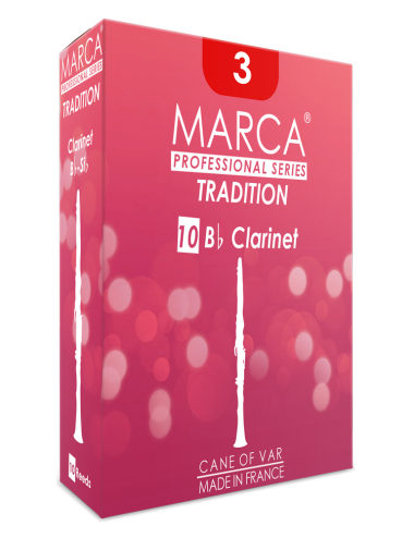 10 REEDS MARCA TRADITION BB CLARINET 4.5