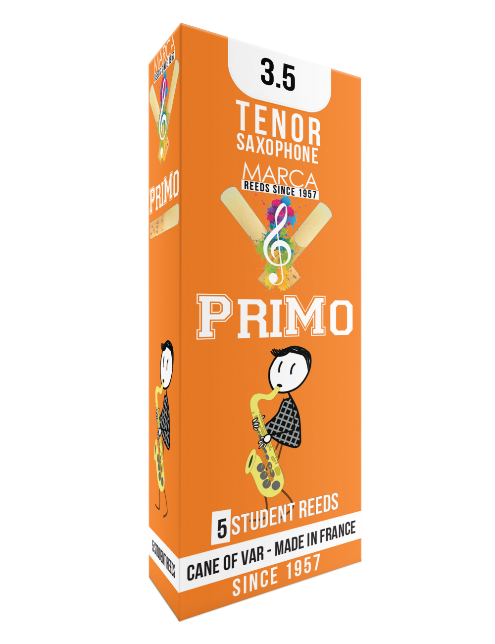 10 REEDS MARCA PriMo TENOR SAXOPHONE 3.5