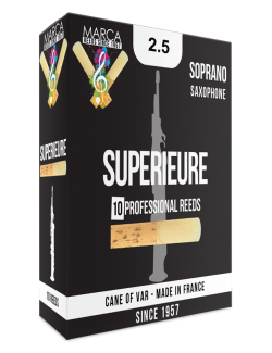 10 ANCHES MARCA SUPERIEURE SAXOPHONE SOPRANO 2.5