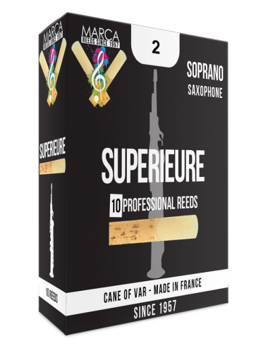 10 ANCHES MARCA SUPERIEURE SAXOPHONE SOPRANO 2