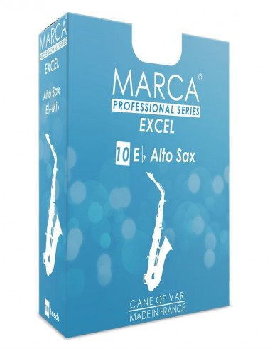 10 REEDS MARCA EXCEL ALTO SAXOPHONE 2.5