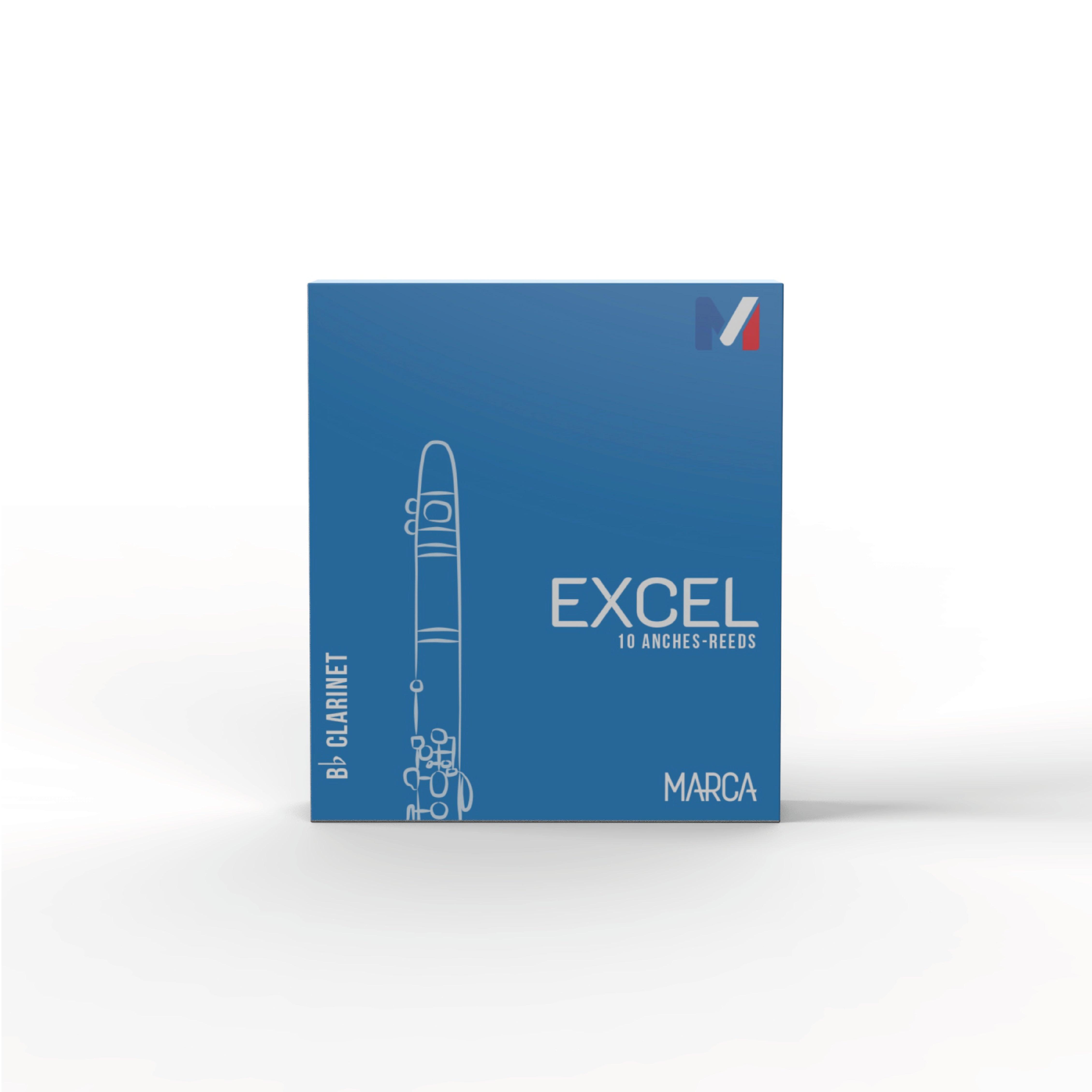 10 リード MARCA EXCEL クラリネット Sib